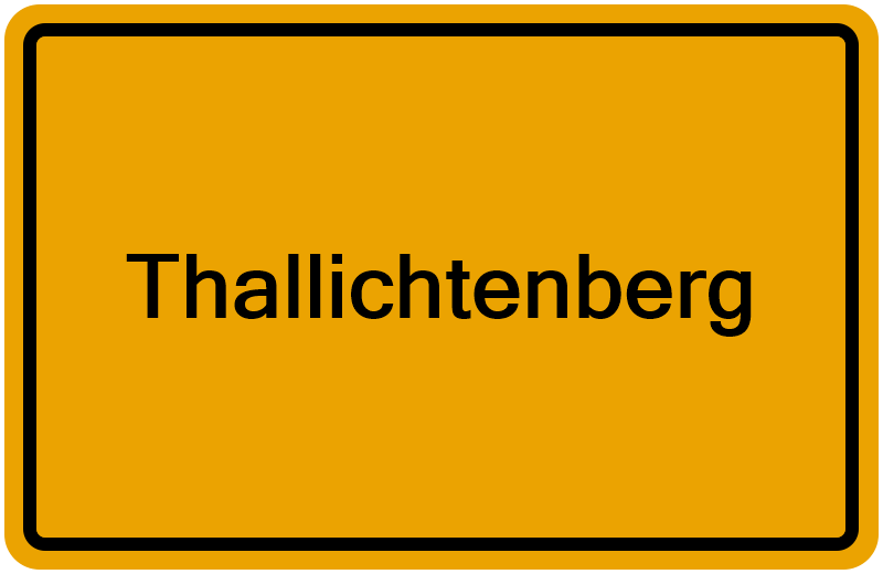Handelsregisterauszug Thallichtenberg