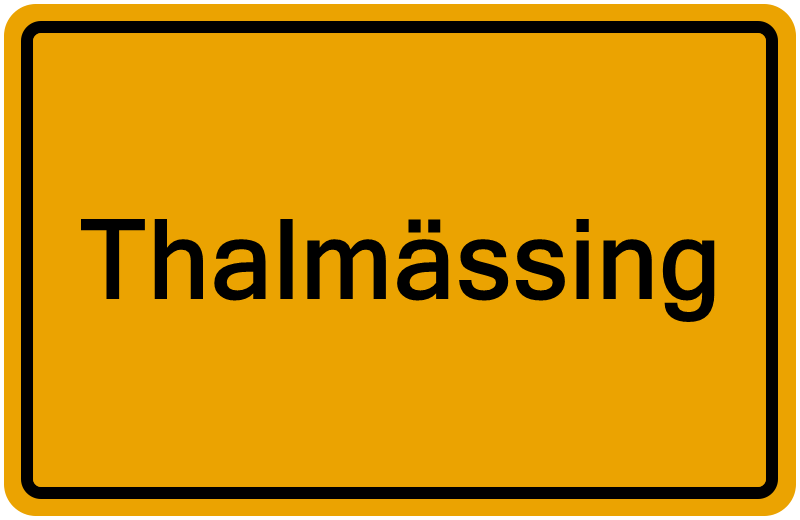 Handelsregisterauszug Thalmässing