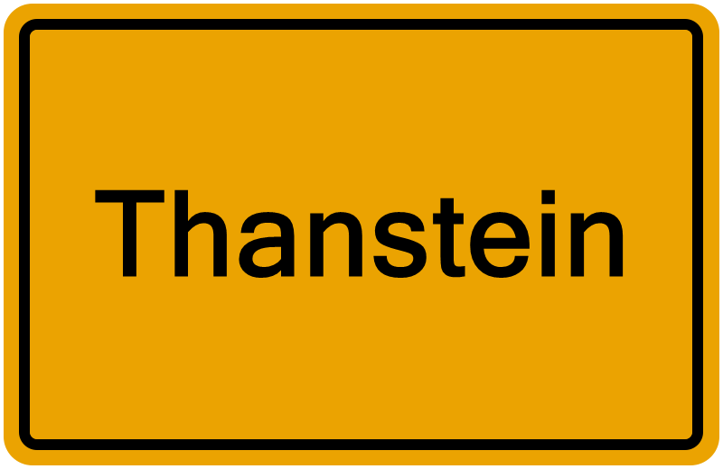 Handelsregisterauszug Thanstein