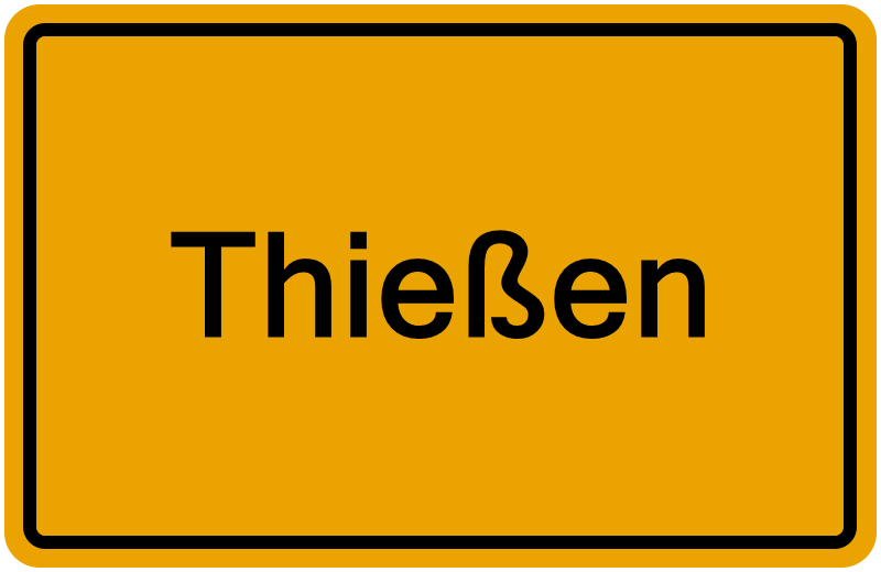 Handelsregisterauszug Thießen
