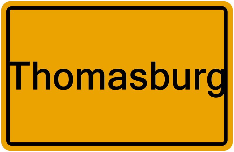 Handelsregisterauszug Thomasburg