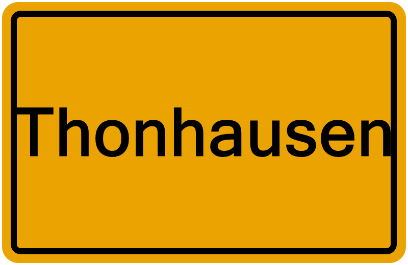 Handelsregisterauszug Thonhausen