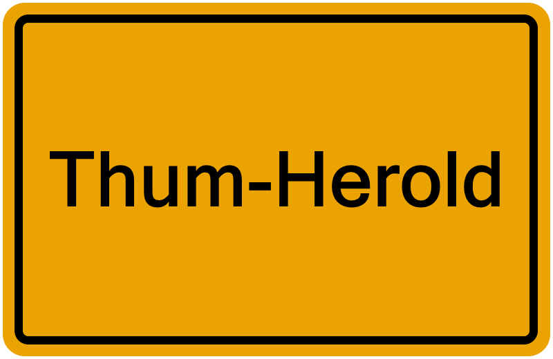 Handelsregisterauszug Thum-Herold