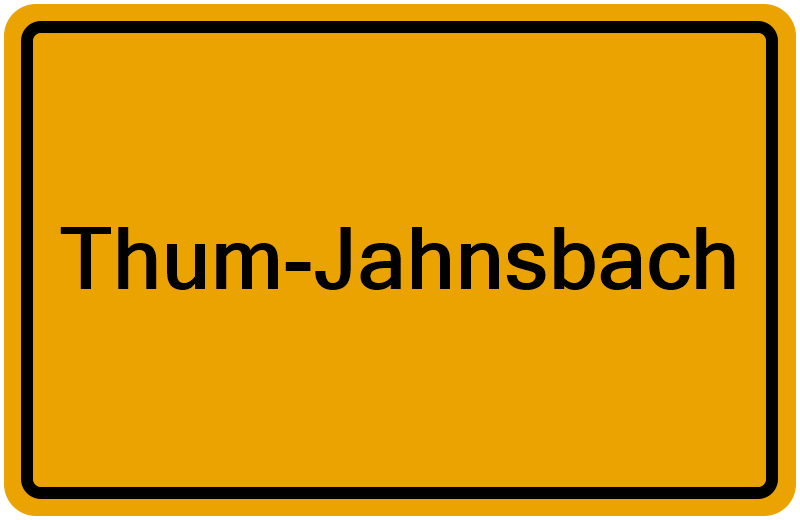 Handelsregisterauszug Thum-Jahnsbach