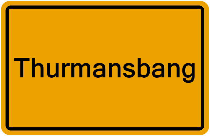 Handelsregisterauszug Thurmansbang