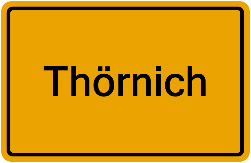 Handelsregisterauszug Thörnich