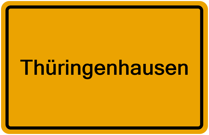 Handelsregisterauszug Thüringenhausen