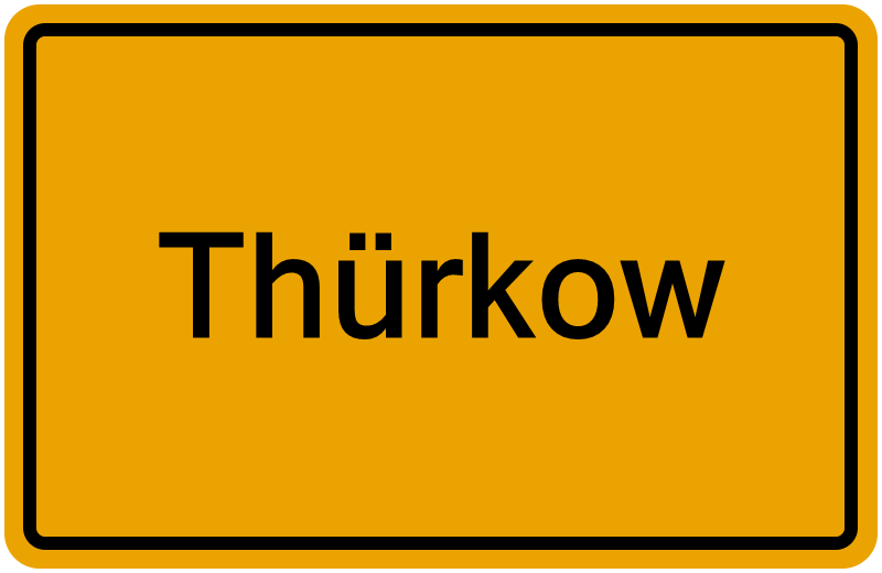 Handelsregisterauszug Thürkow