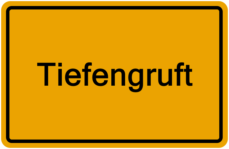 Handelsregisterauszug Tiefengruft