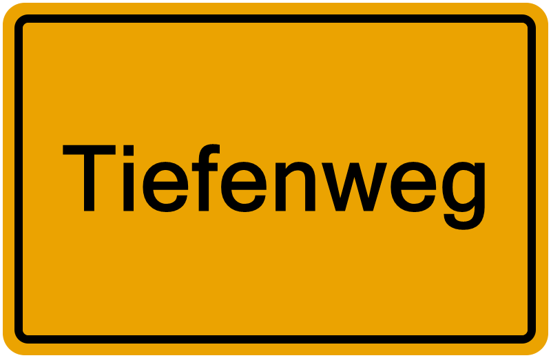 Handelsregisterauszug Tiefenweg