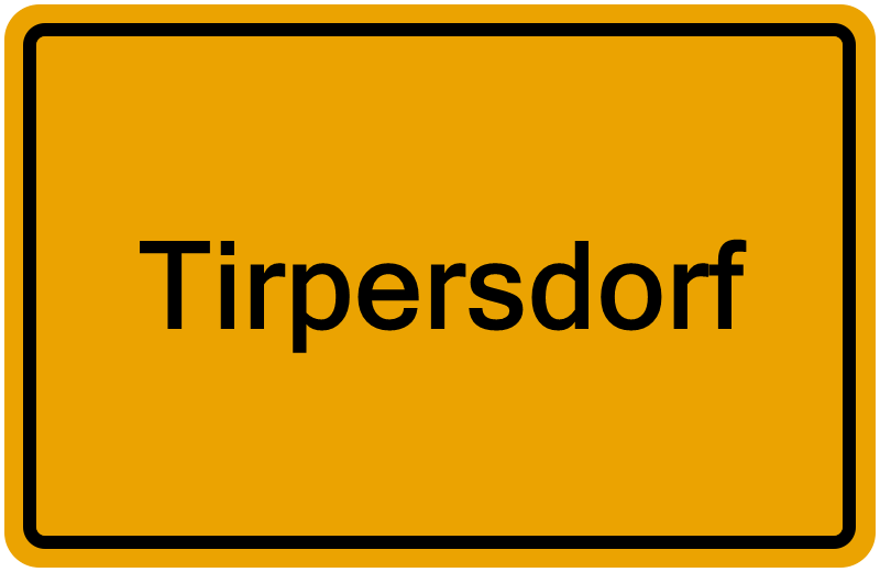 Handelsregisterauszug Tirpersdorf