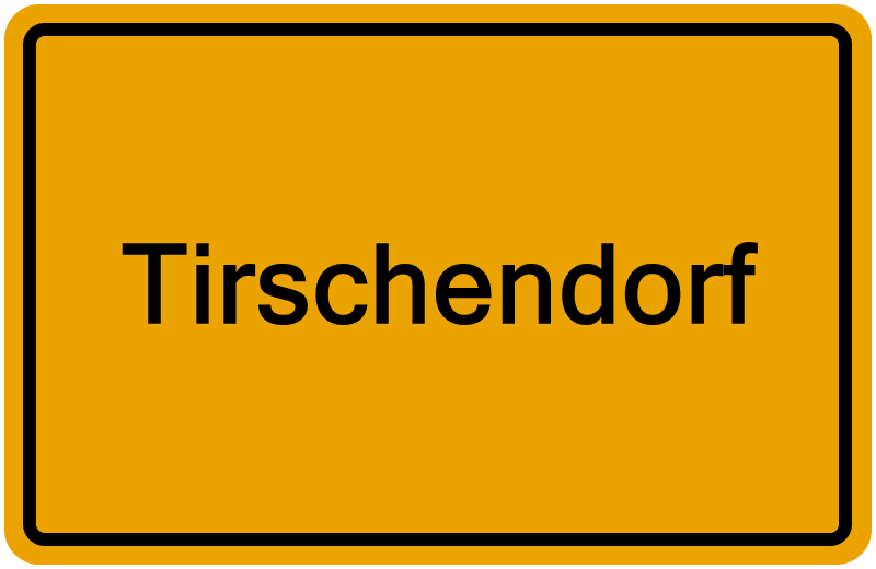 Handelsregisterauszug Tirschendorf