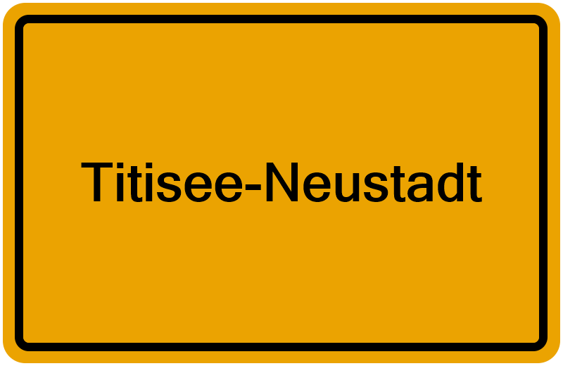 Handelsregisterauszug Titisee-Neustadt