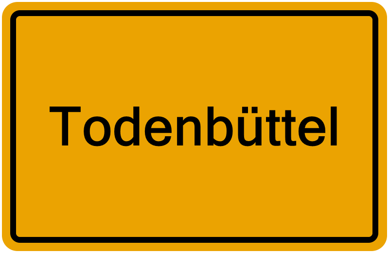 Handelsregisterauszug Todenbüttel
