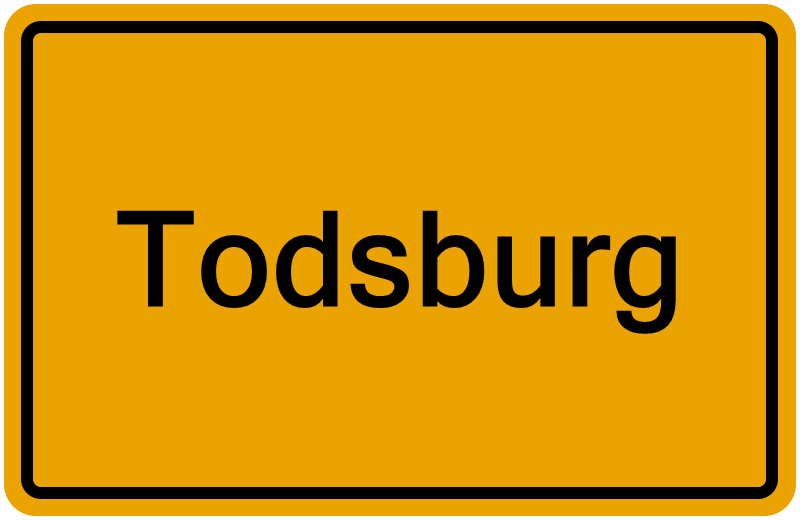 Handelsregisterauszug Todsburg