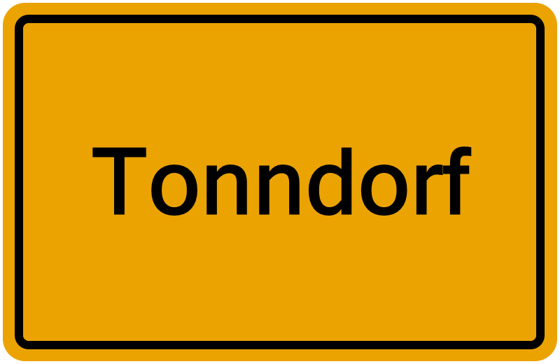 Handelsregisterauszug Tonndorf