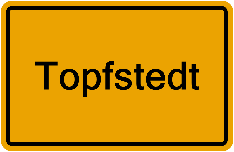 Handelsregisterauszug Topfstedt