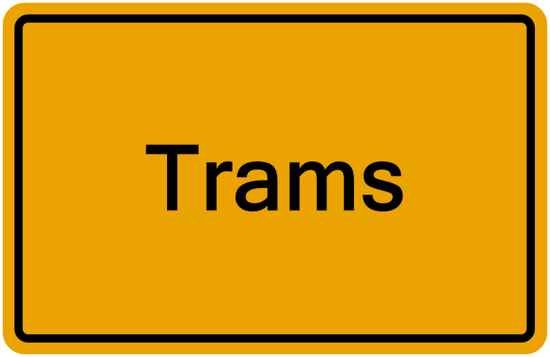 Handelsregisterauszug Trams