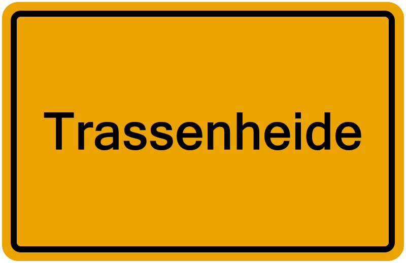 Handelsregisterauszug Trassenheide