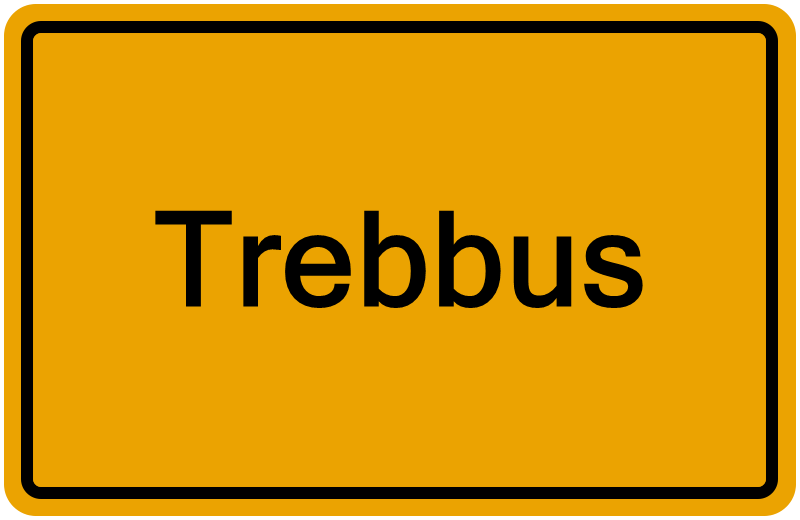 Handelsregisterauszug Trebbus