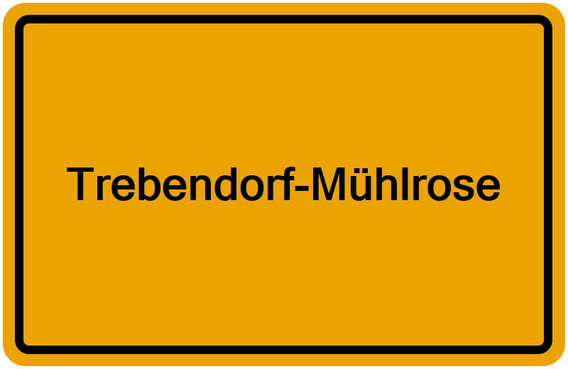 Handelsregisterauszug Trebendorf-Mühlrose