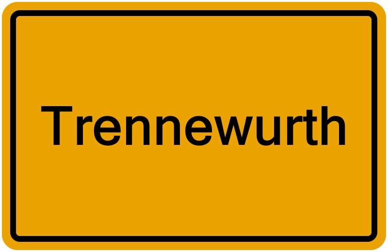 Handelsregisterauszug Trennewurth