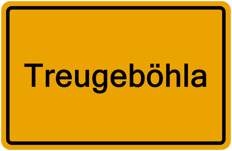Handelsregisterauszug Treugeböhla