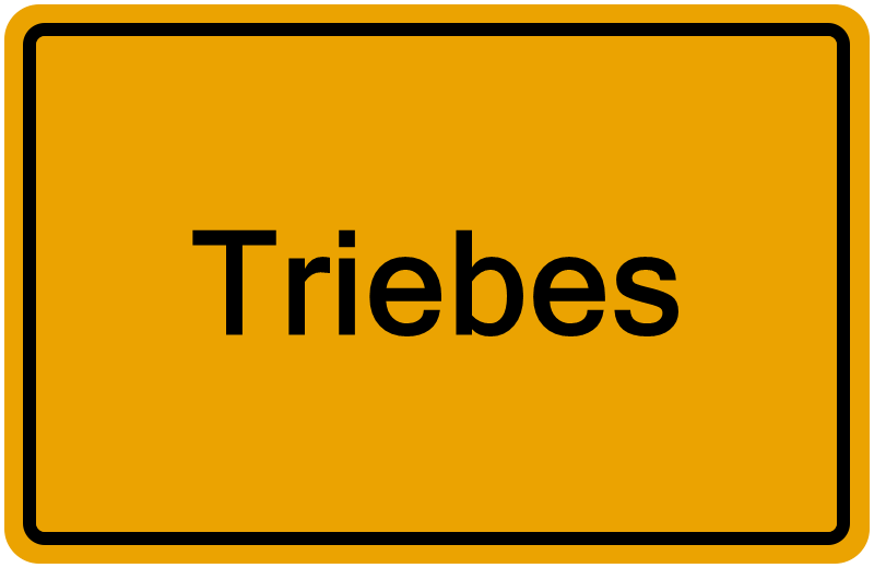 Handelsregisterauszug Triebes