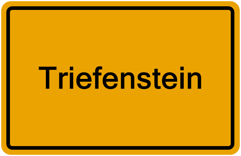 Handelsregisterauszug Triefenstein