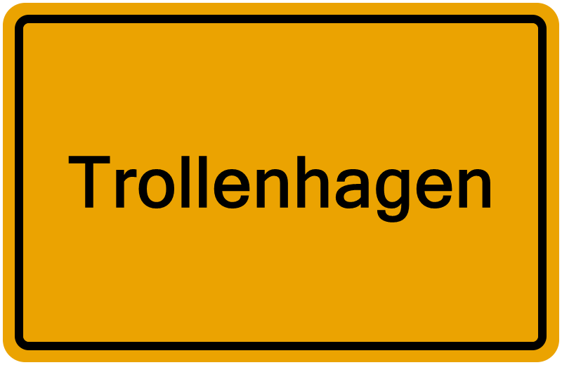Handelsregisterauszug Trollenhagen