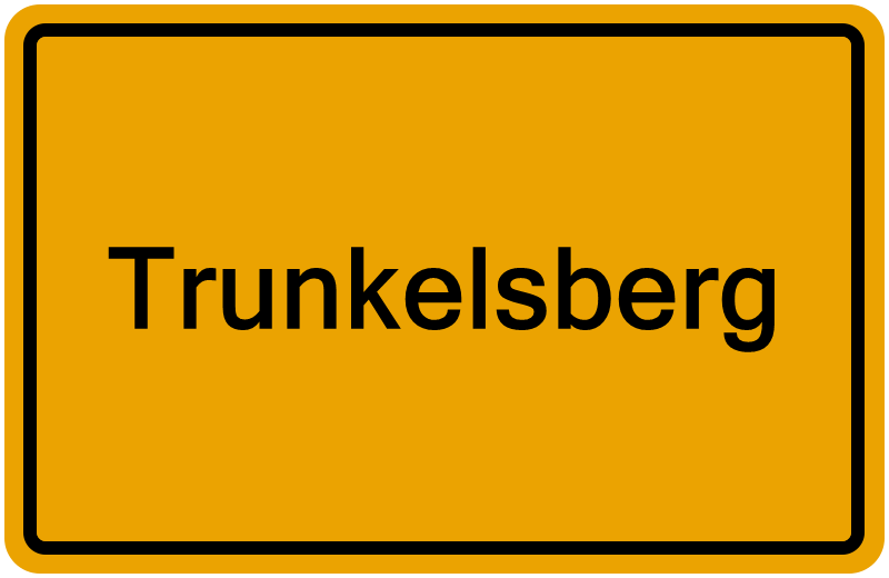 Handelsregisterauszug Trunkelsberg
