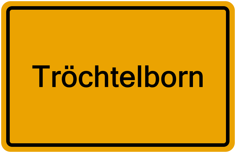 Handelsregisterauszug Tröchtelborn