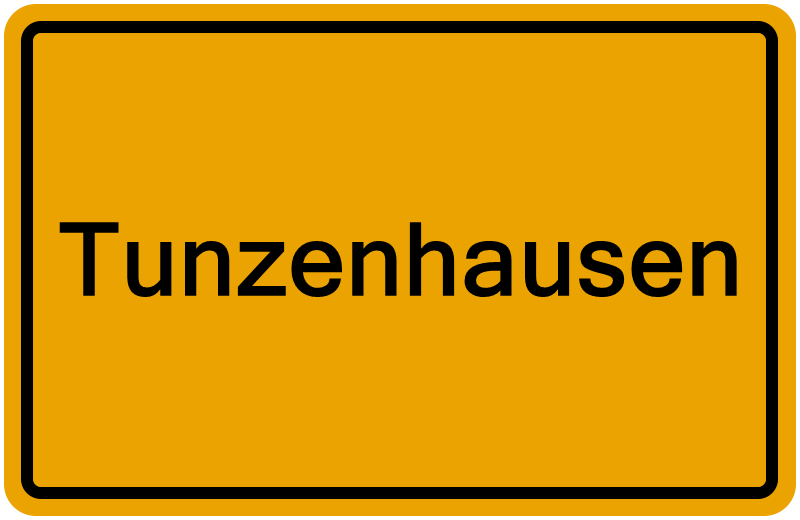 Handelsregisterauszug Tunzenhausen