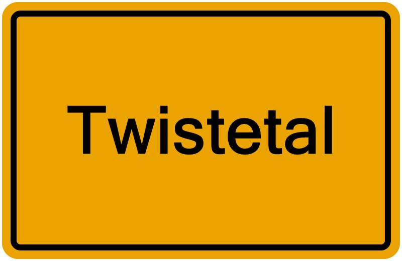 Handelsregisterauszug Twistetal
