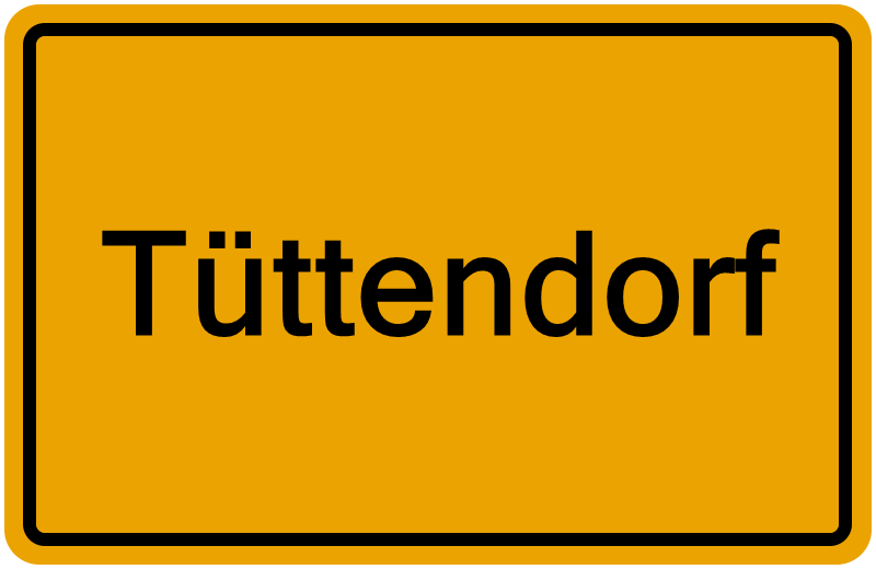 Handelsregisterauszug Tüttendorf