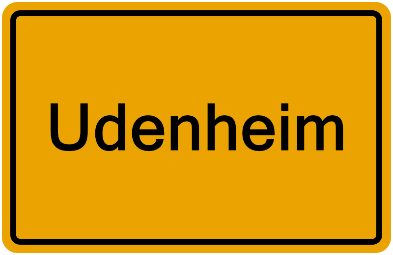 Handelsregisterauszug Udenheim