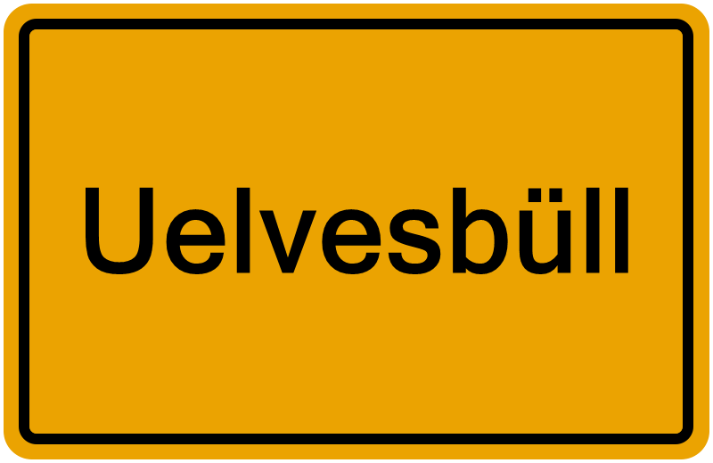 Handelsregisterauszug Uelvesbüll