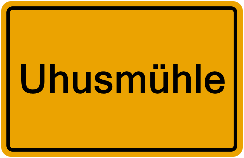 Handelsregisterauszug Uhusmühle