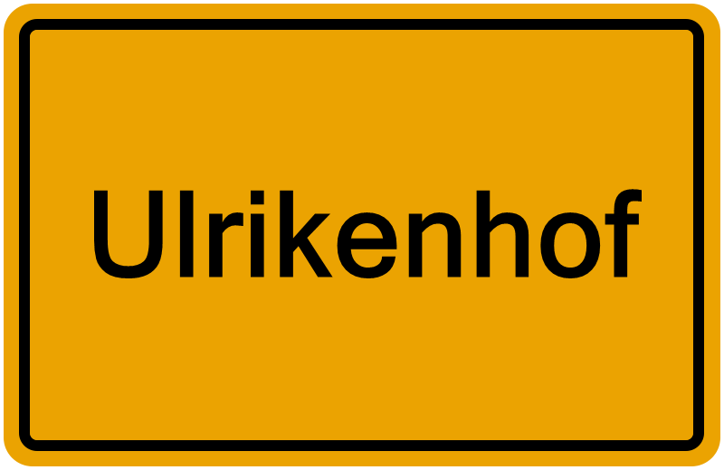 Handelsregisterauszug Ulrikenhof
