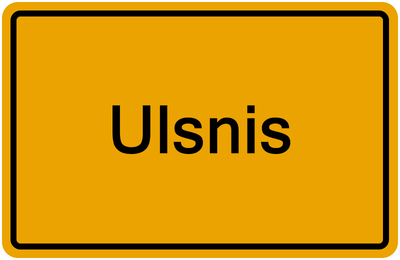 Handelsregisterauszug Ulsnis