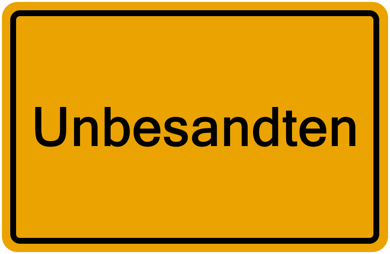 Handelsregisterauszug Unbesandten