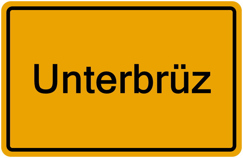 Handelsregisterauszug Unterbrüz