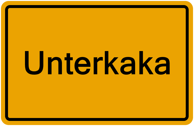 Handelsregisterauszug Unterkaka