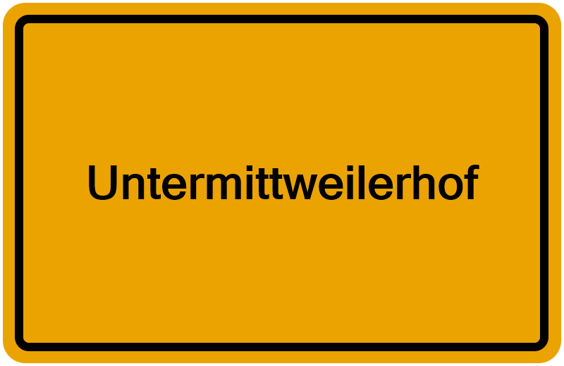 Handelsregisterauszug Untermittweilerhof