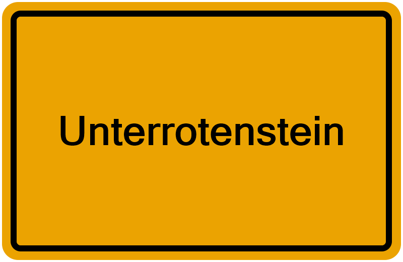 Handelsregisterauszug Unterrotenstein