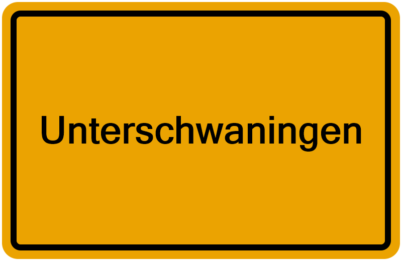 Handelsregisterauszug Unterschwaningen