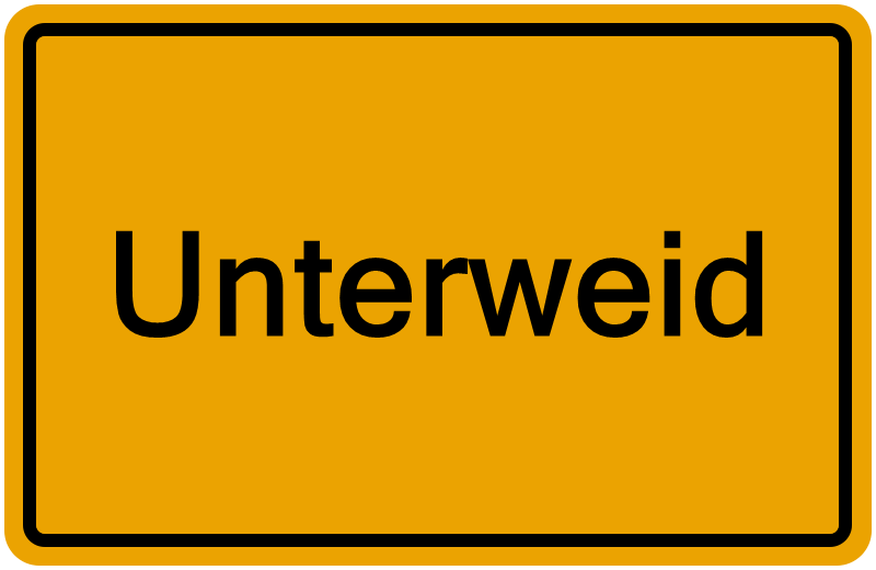 Handelsregisterauszug Unterweid