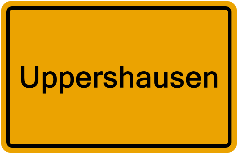 Handelsregisterauszug Uppershausen