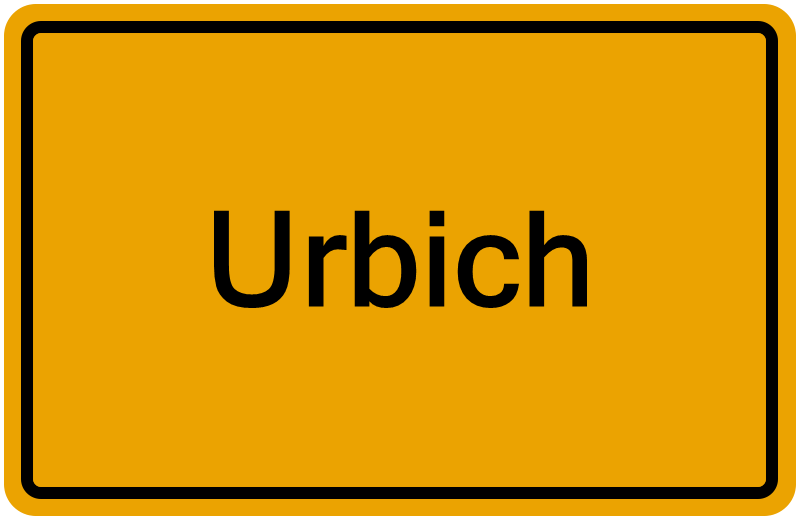 Handelsregisterauszug Urbich