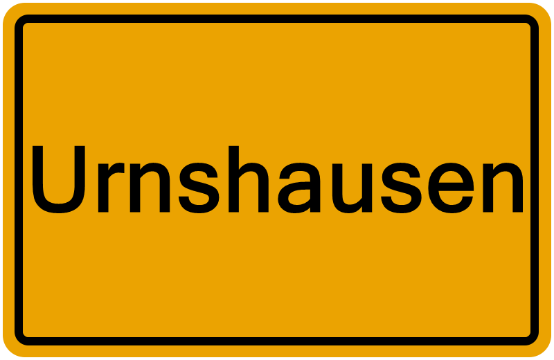 Handelsregisterauszug Urnshausen